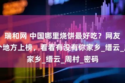 瑞和网 中国哪里烧饼最好吃？网友评比这3个地方上榜，看看有没有你家乡_缙云_周村_密码