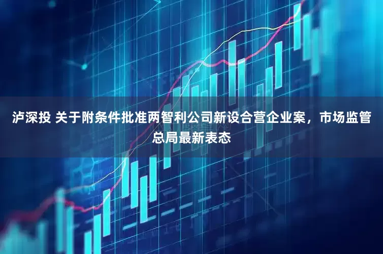 泸深投 关于附条件批准两智利公司新设合营企业案，市场监管总局最新表态