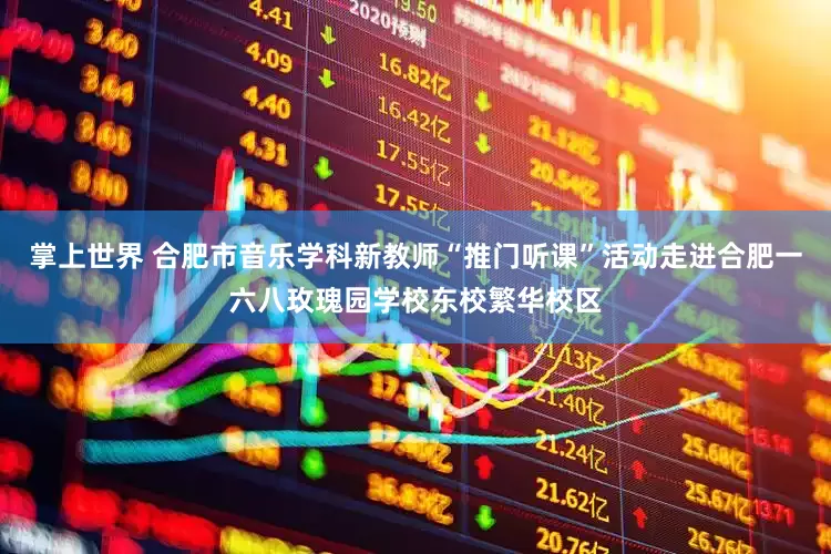 掌上世界 合肥市音乐学科新教师“推门听课”活动走进合肥一六八玫瑰园学校东校繁华校区